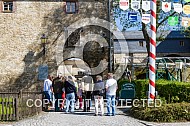 Übergabe Stadtinformation und Einweihung der Foto Tafeln am Schlossberg Harzgerode