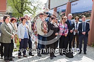 Übergabe Stadtinformation und Einweihung der Foto Tafeln am Schlossberg Harzgerode